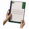 Durable Office Products DuraClip Report Cover, Clip Fastener, 8.5 x 11, Clear/Black, PK25 221401 - alternate 7